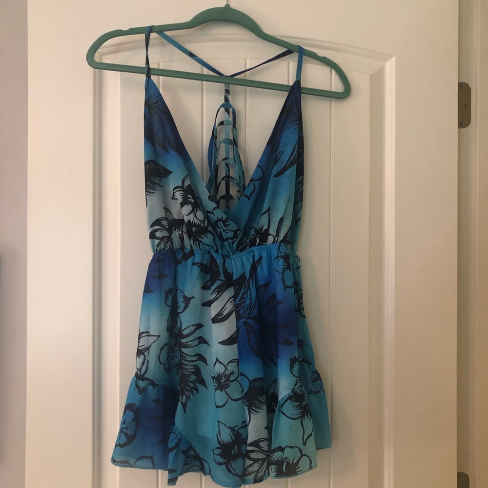 Sabo Skirt floral romper